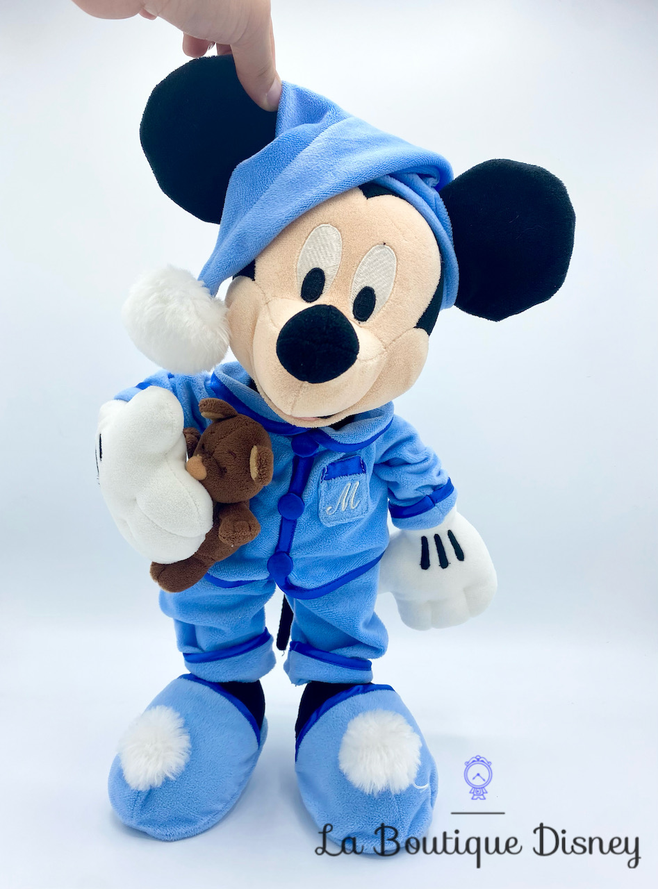 Doudou Disney Bleu Mickey Mouse