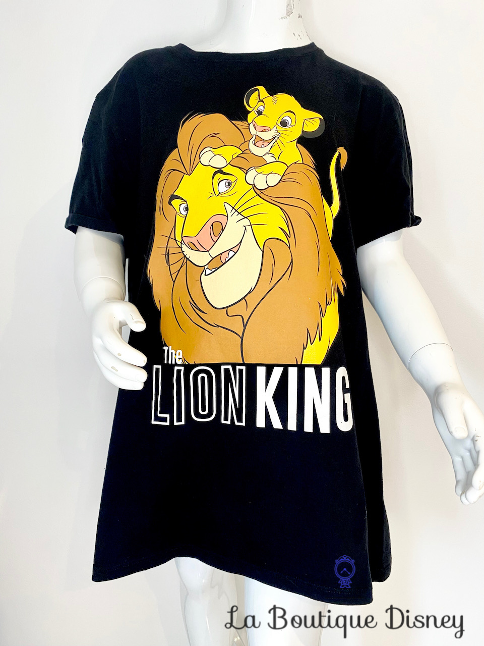 Tee shirt Mufasa Simba Le roi lion Disney FB Sister noir The Lion King