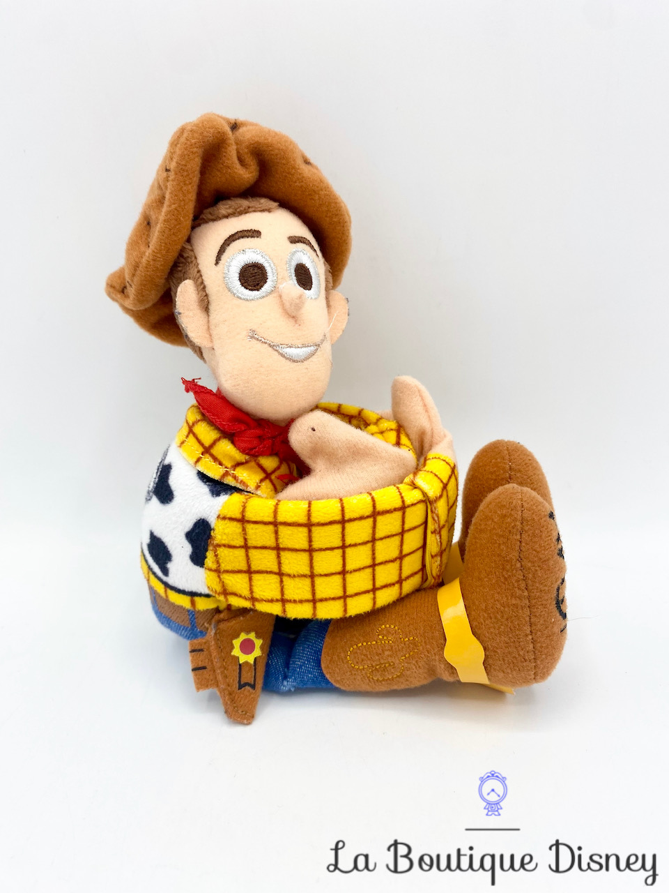 Peluche bracelet Woody Toy Story Disneyland Paris Disney cow boy à enrouler bras poignet