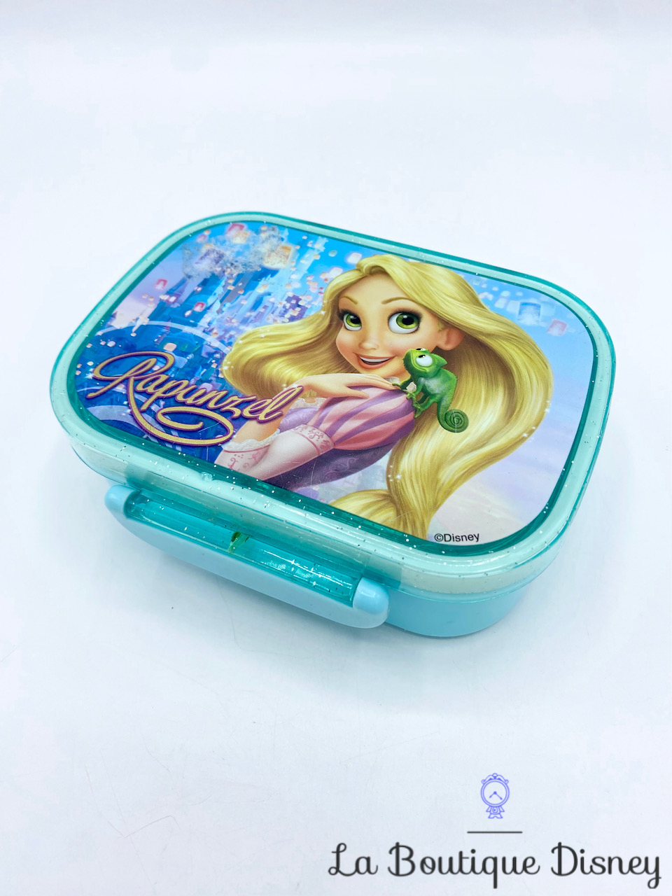 Boite repas Raiponce Pascal Disney Store Rapunzel plastique gouter lunchbox