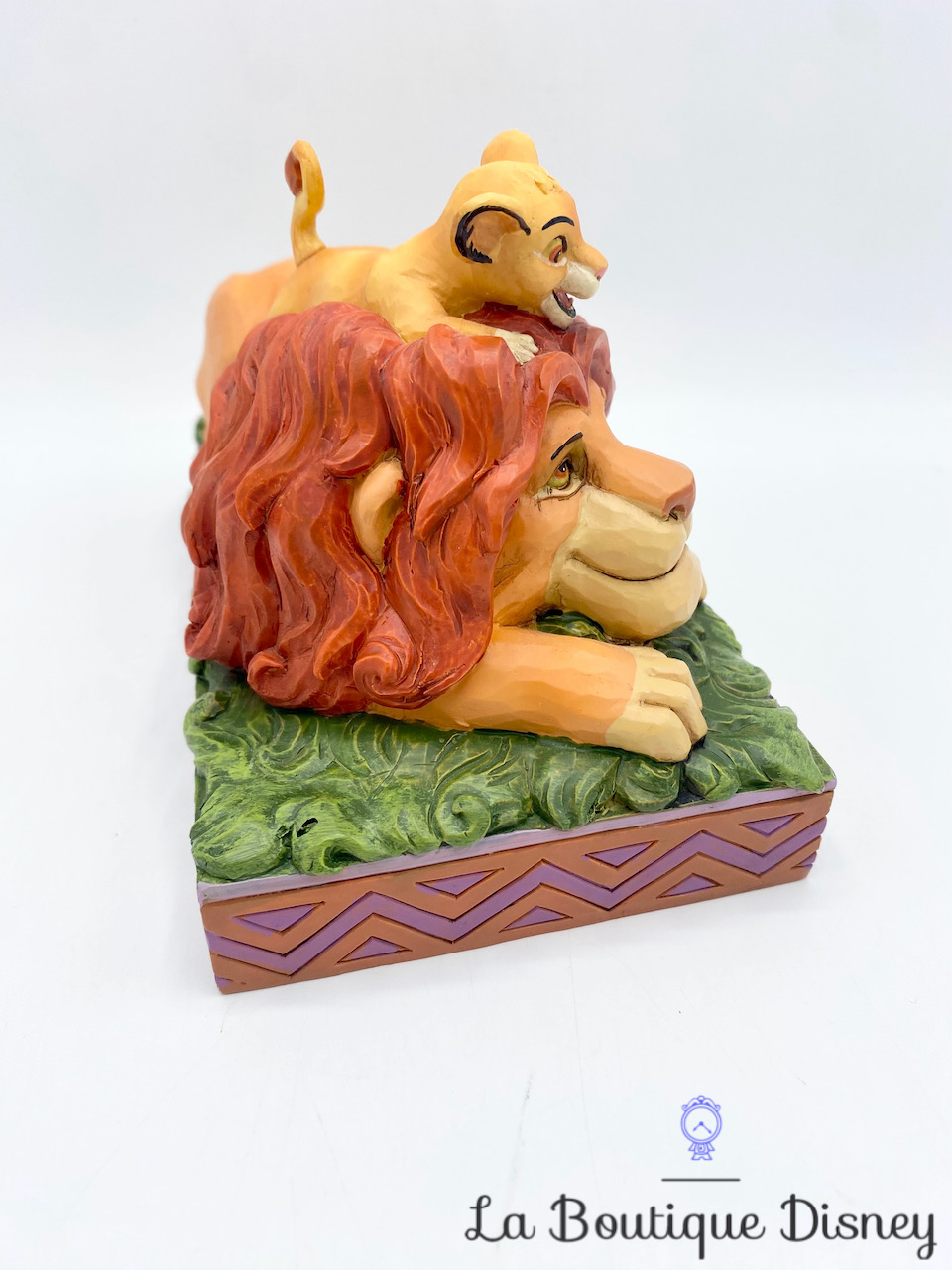 Figurine Simba et Mufasa - Le Roi Lion Disney Traditions Jim Shore
