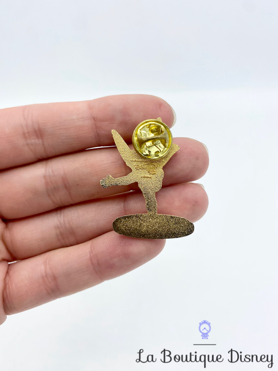 Pin-Santa-Tinker-Bell-on-Ice-Cast-Trade-Only-Disneyland-Paris-Cast-Lanyard-Series-2-Fée-Clochette-glace-patinoire-2005-44492-