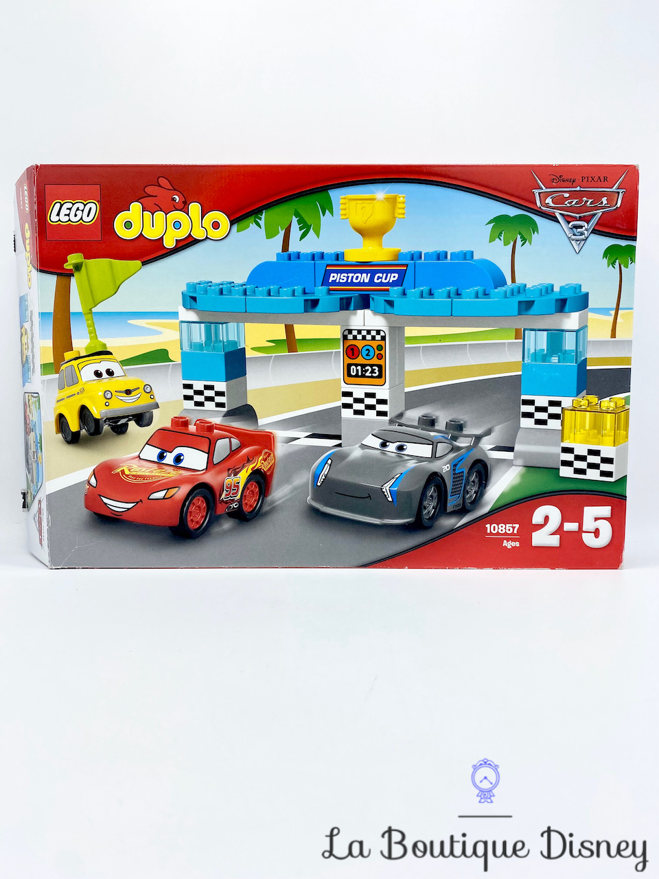 Jouet LEGO DUPLO 10857 La course de la Piston Cup Cars 3 Disney voitures courses