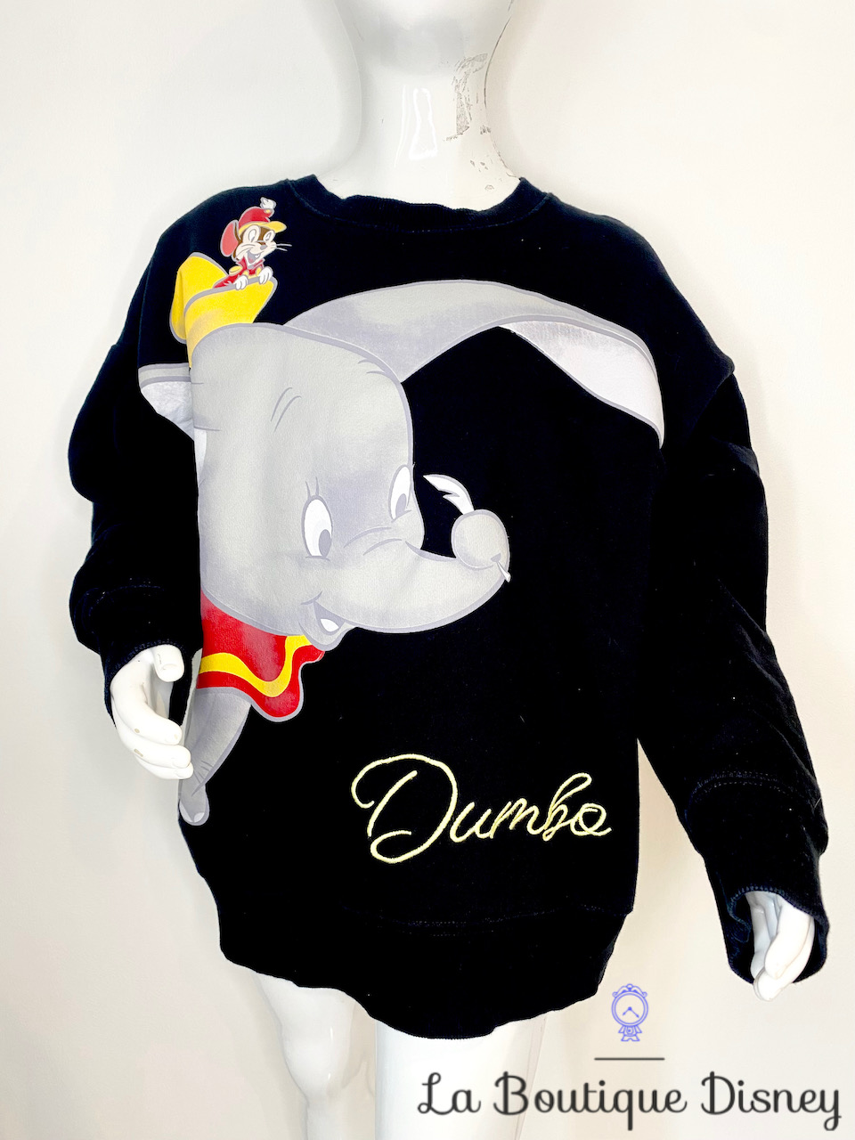 Sweat Dumbo Timothée Disney Zara taille S noir