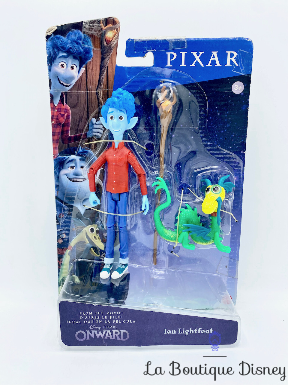 Jouet Figurine Ian Lightfoot En Avant Disney Mattel articulée Blazey 17 cm