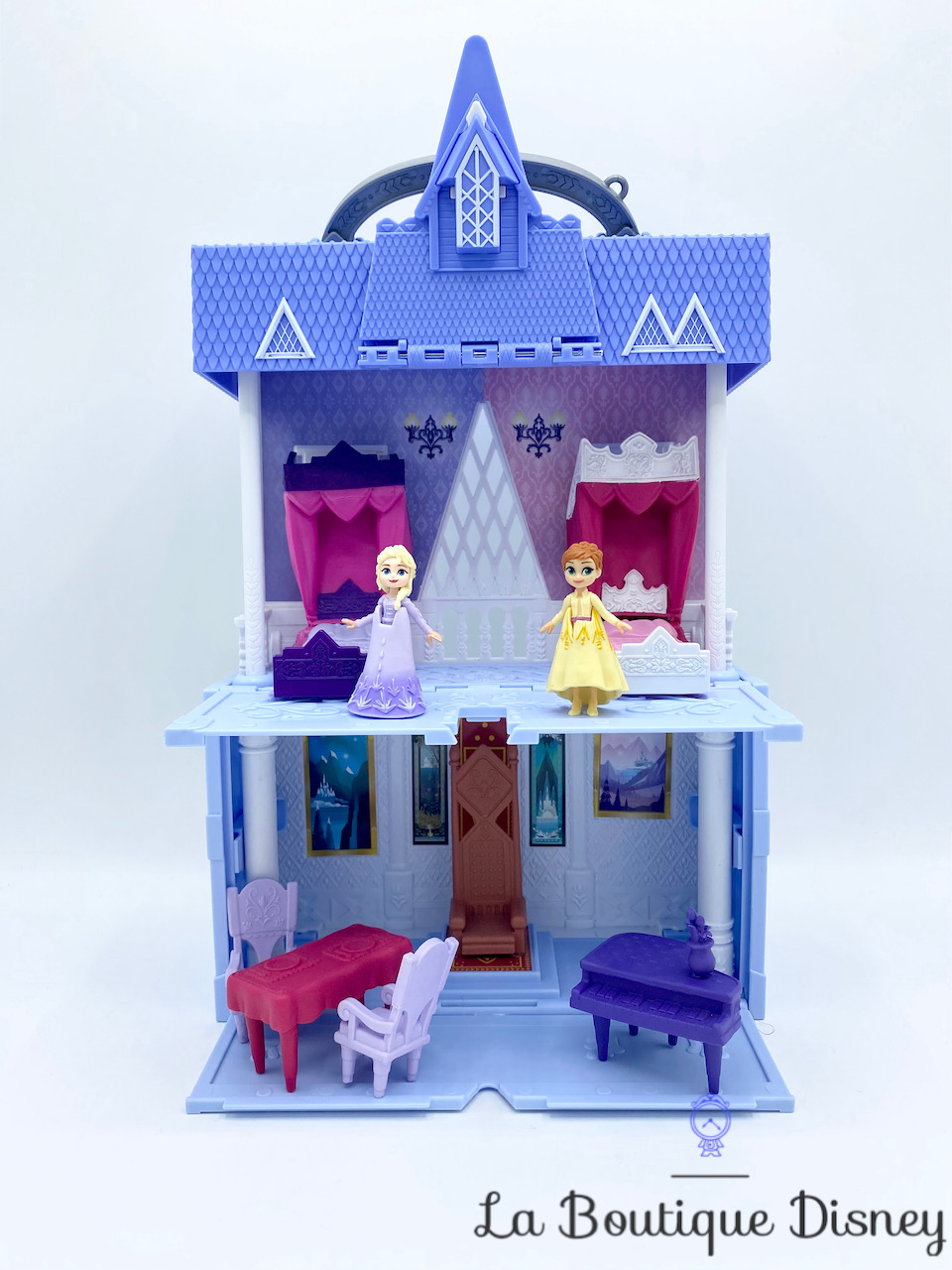 Jouet Coffret Pop Up Château Arendelle La Reine des Neiges Hasbro Disney  figurines Anna Elsa rétractable
