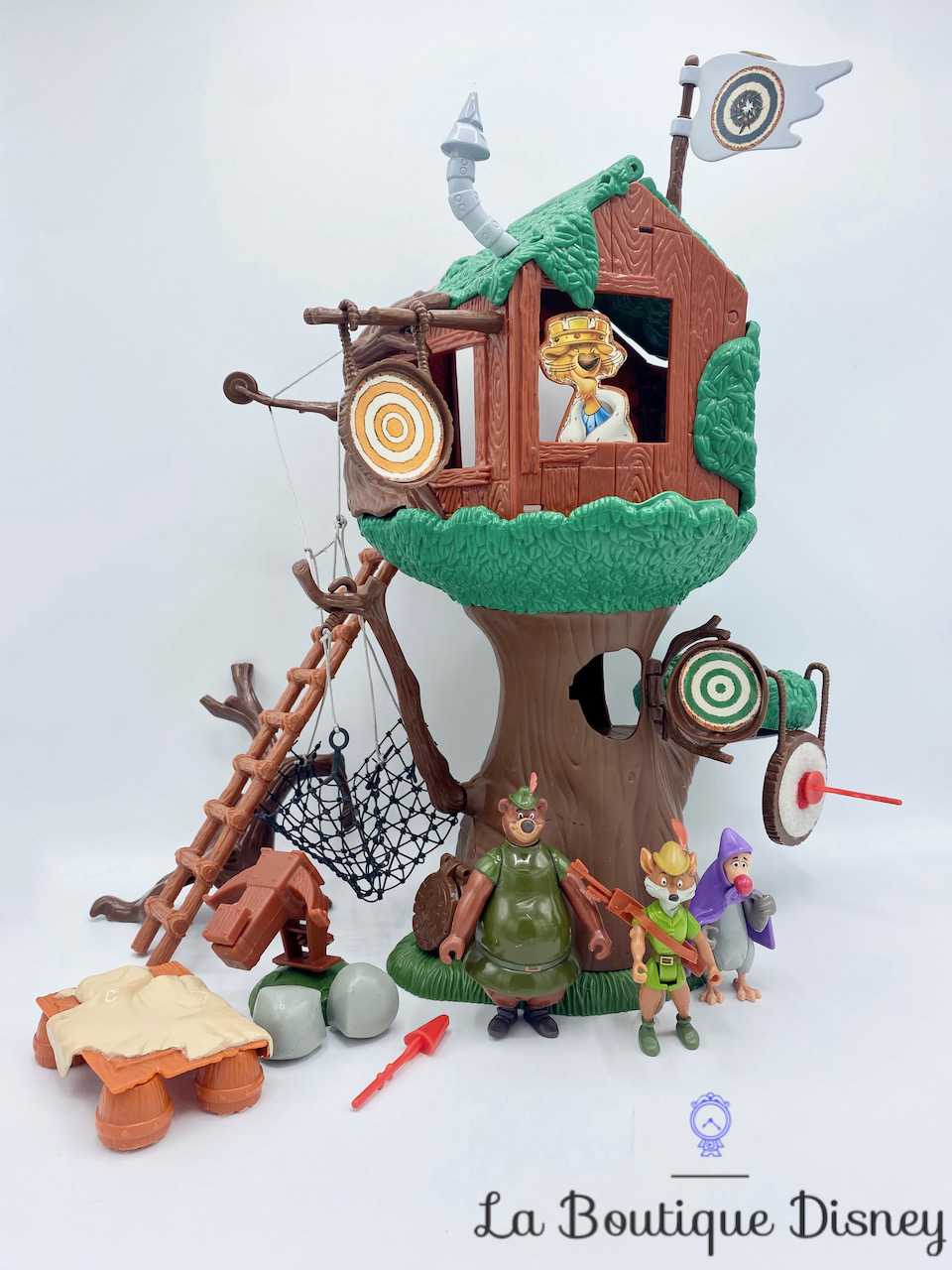 jouet-famosa-arbre-cabane-robin-des-bois-disney-vintage-figurines-heroes-1