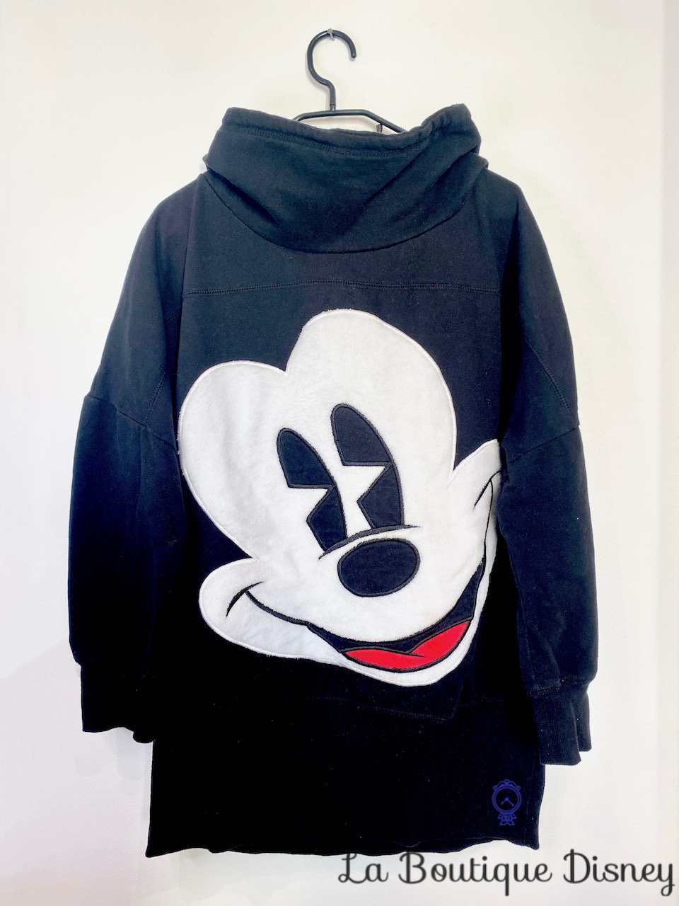 Sweat Mickey Mouse Disney Store taille L noir grand col haut