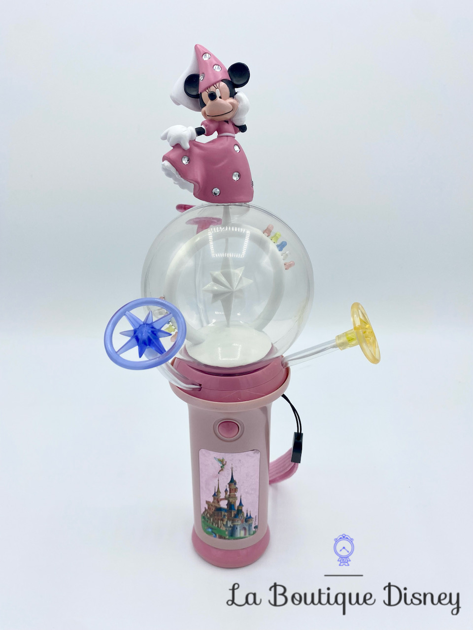 Jouet Minnie Mouse tourne et lumineux Disneyland Paris Disney Fée rose