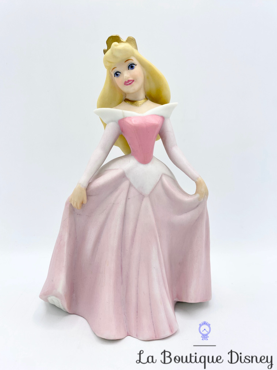 Figurine céramique porcelaine Aurore La Belle au Bois Dormant Disney vintage Sleeping Beauty