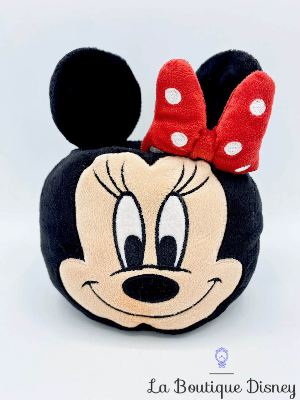 Pot à crayons Minnie Mouse Disneyland Paris Disney souris noir peluche
