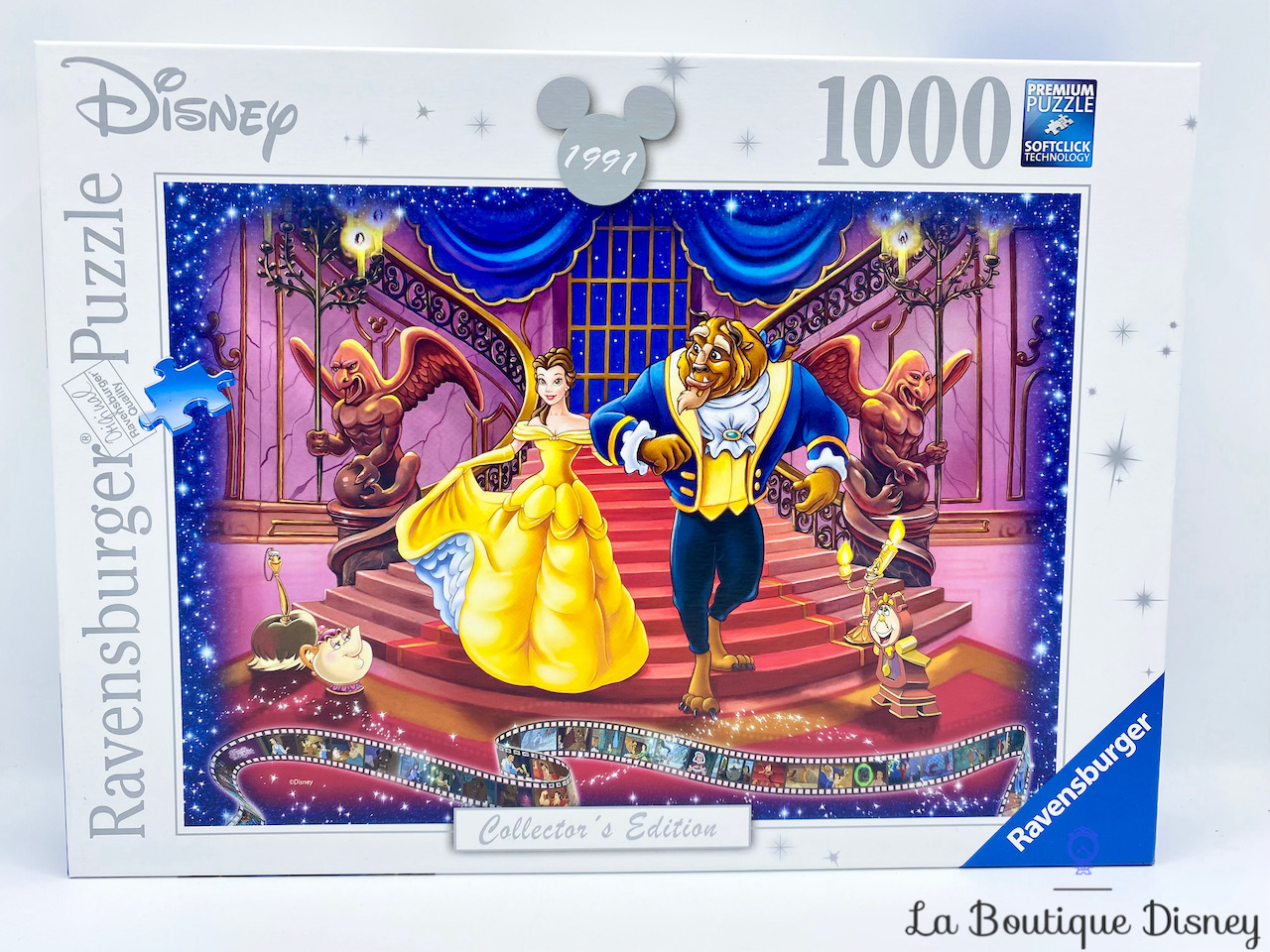 Puzzle 1000 Pièces Film La Belle Et La Bête Puzzle Rond Adultes Et