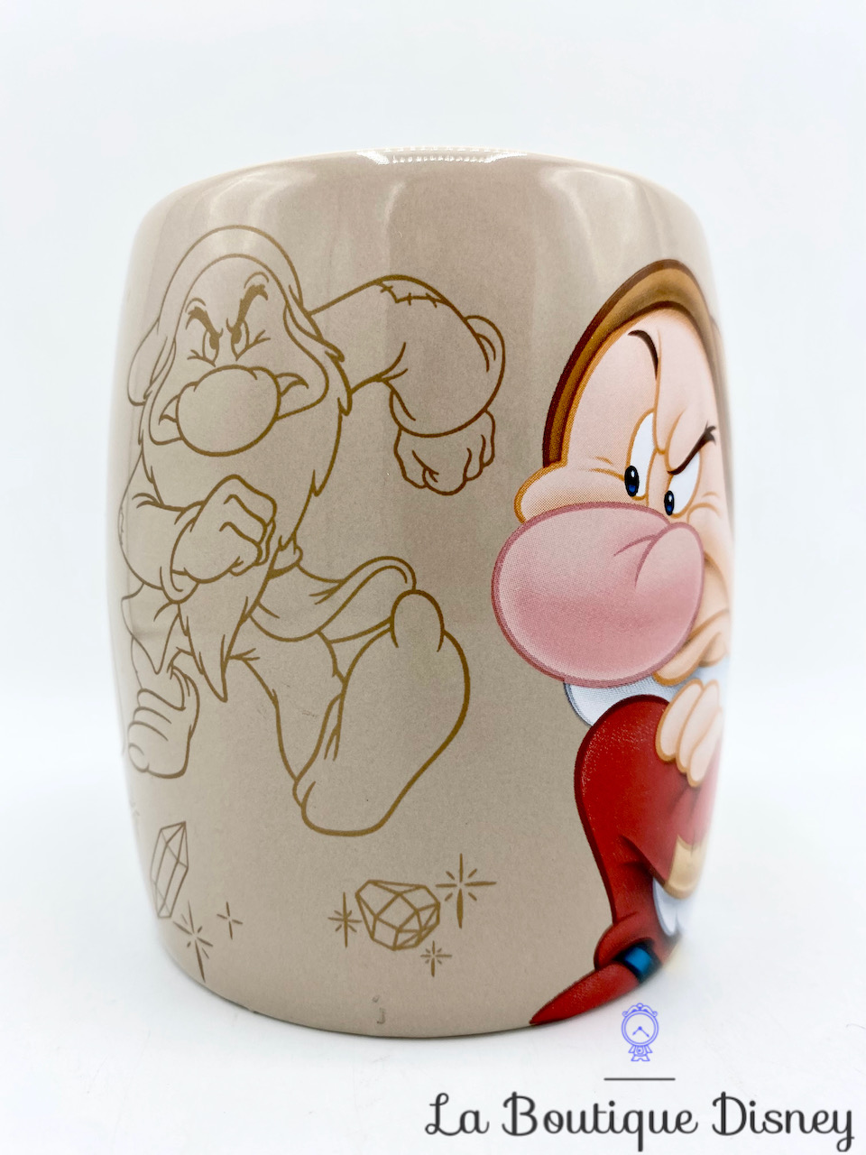 tasse-grincheux-disneyland-paris-disney-cuillere-mug-marron-blanche-neige-1
