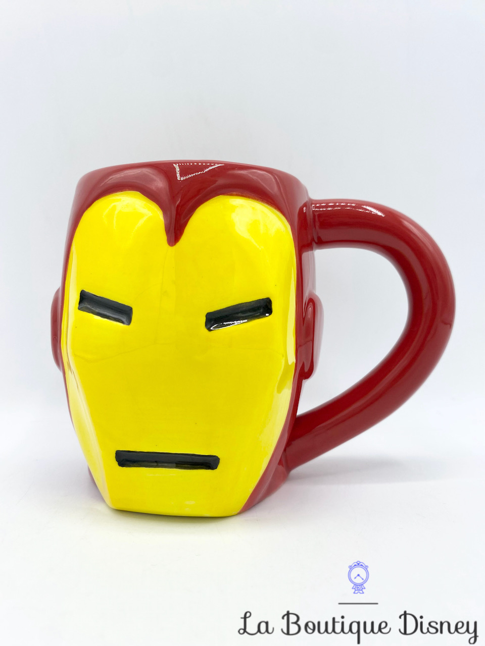 Tasse Iron Man Avengers Marvel mug BB Designs robot rouge jaune relief 3D