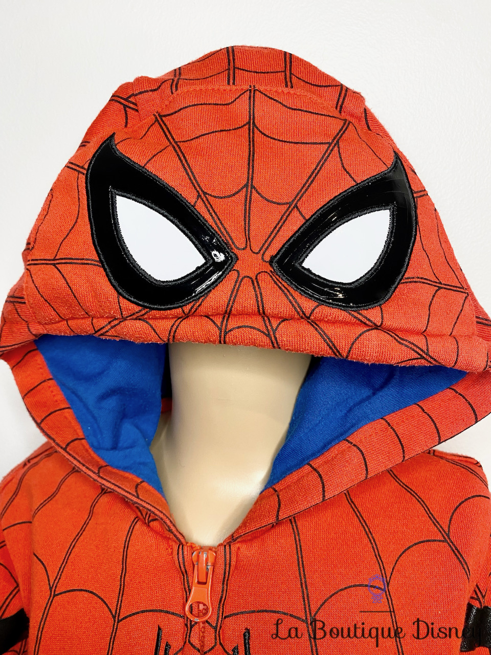 veste-spiderman-disney-store-marvel-bleu-rouge-capuche-araignée-0