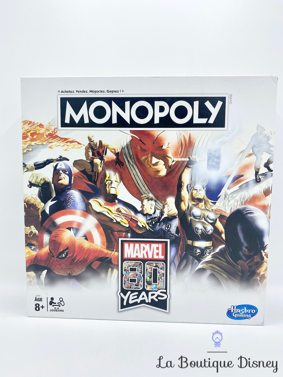 Jeu de société Monopoly Marvel 80 Years Hasbro Gaming 2018