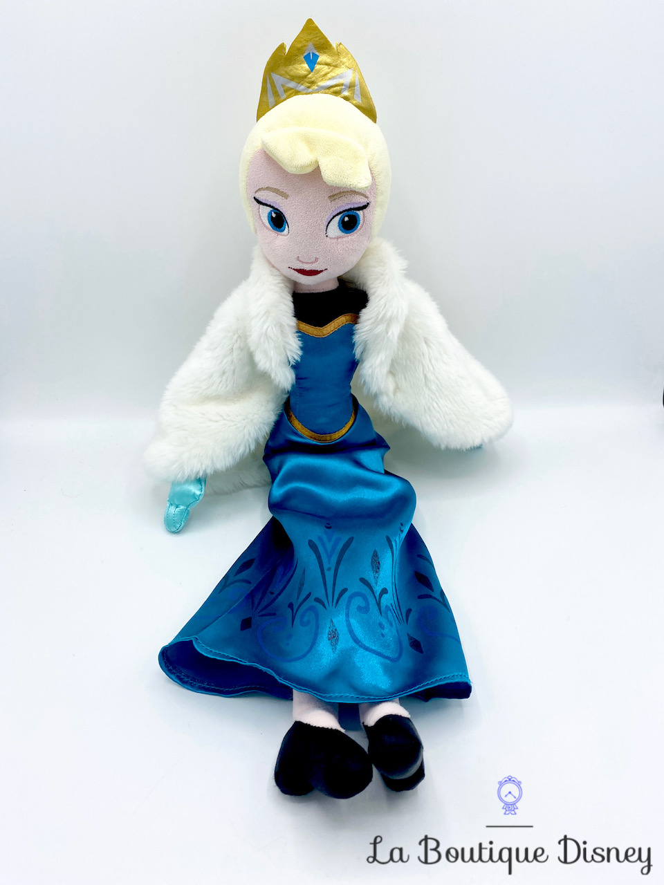 Poupée peluche Elsa DISNEY STORE La Reine des Neiges Frozen 50 cm