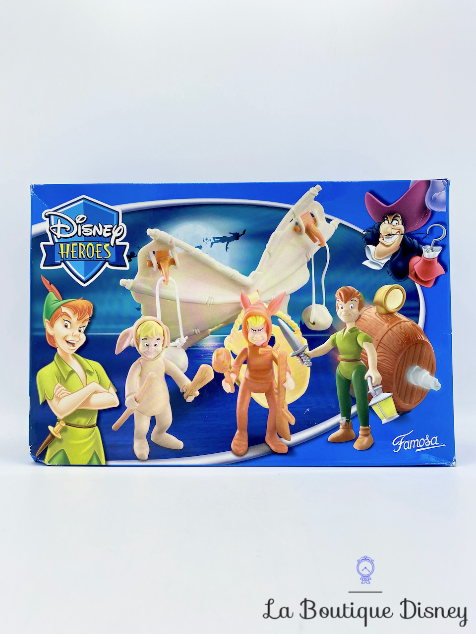 Figurines La Plume Bon Zigue Peter Pan Enfants Perdus Disney Heroes Famosa
