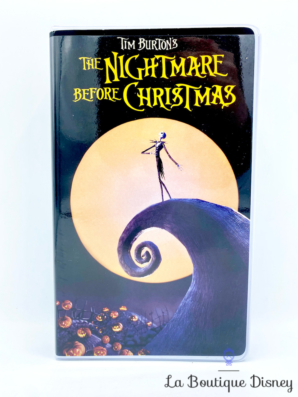 Carnet VHS L\'étrange Noël de Mr Jack Disney Store Walt Disney Home Video The Nightmare Before Christmas cahier