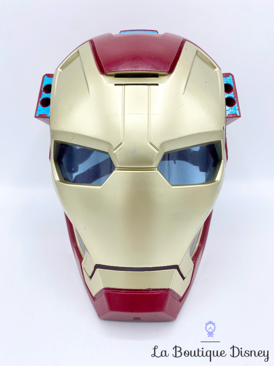 Masque interactif Iron Man Avengers Marvel Hasbro casque sonore rouge 2012