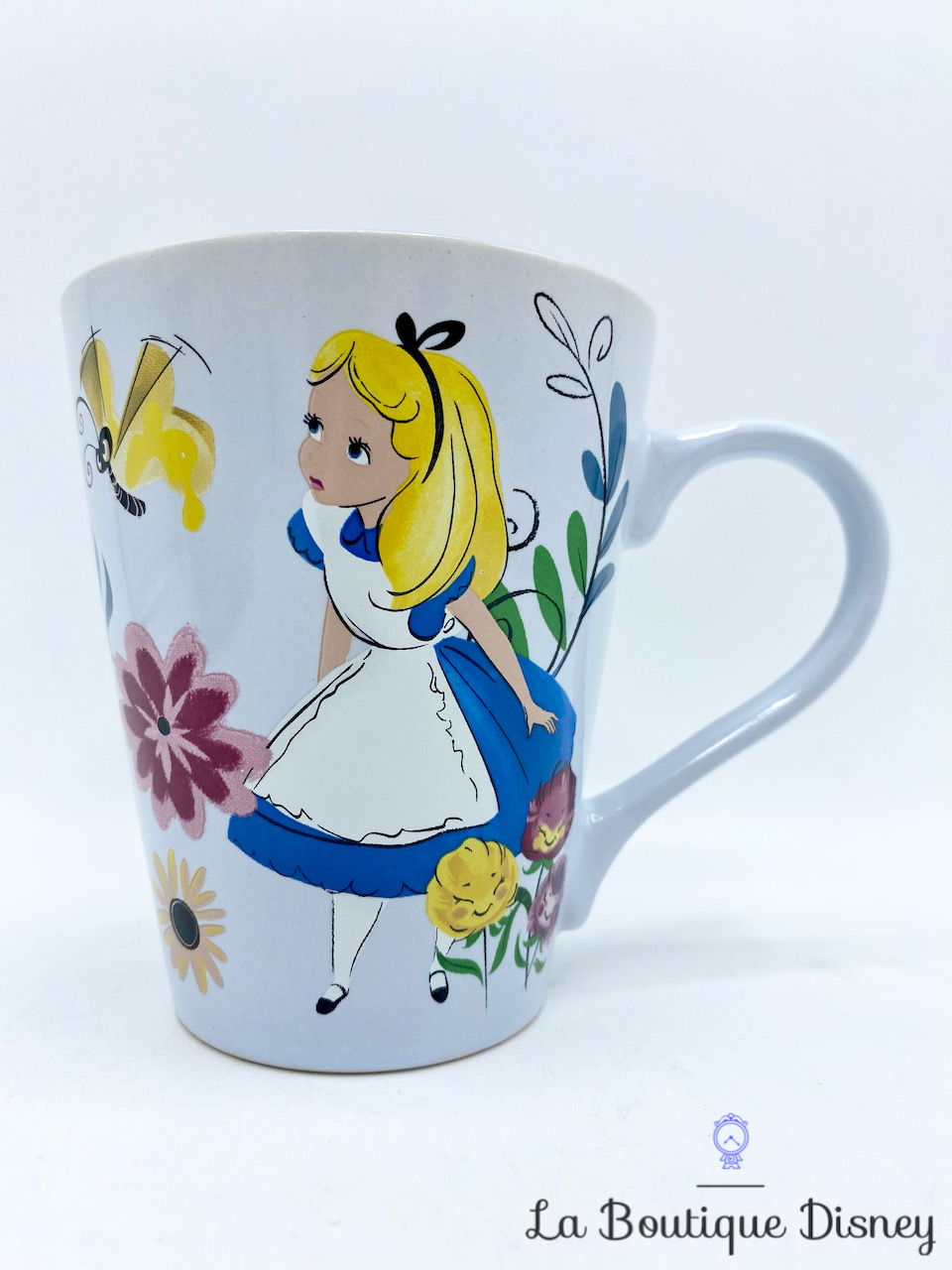 Tasse Alice au Pays des Merveilles Disney classics mug ABYStyle fleurs How strange is to be anything at all