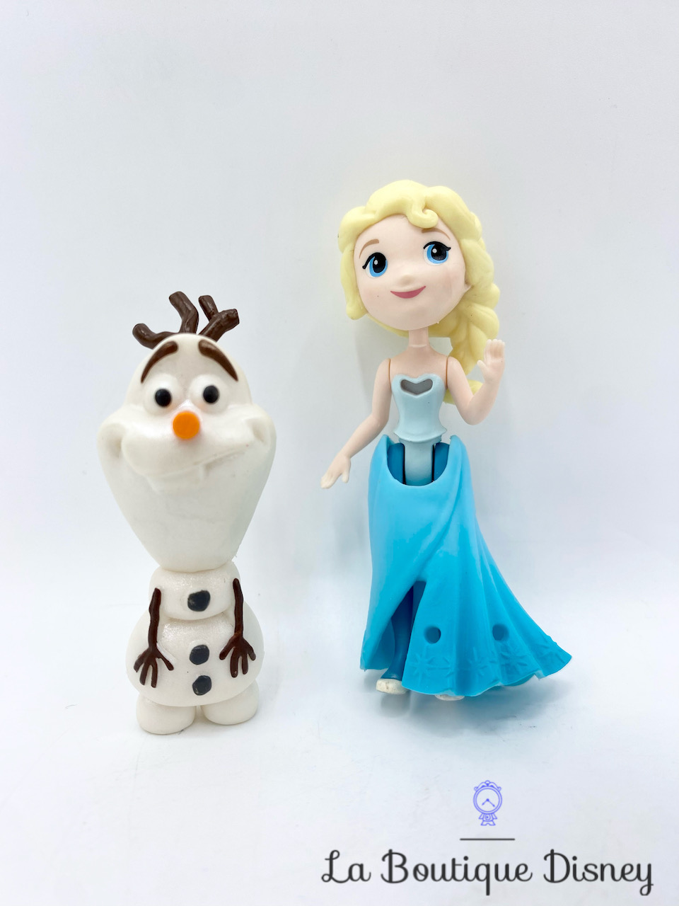 Figurine Little Kingdom Elsa Olaf La reine des neiges Disney Princess Hasbro Frozen polly clip