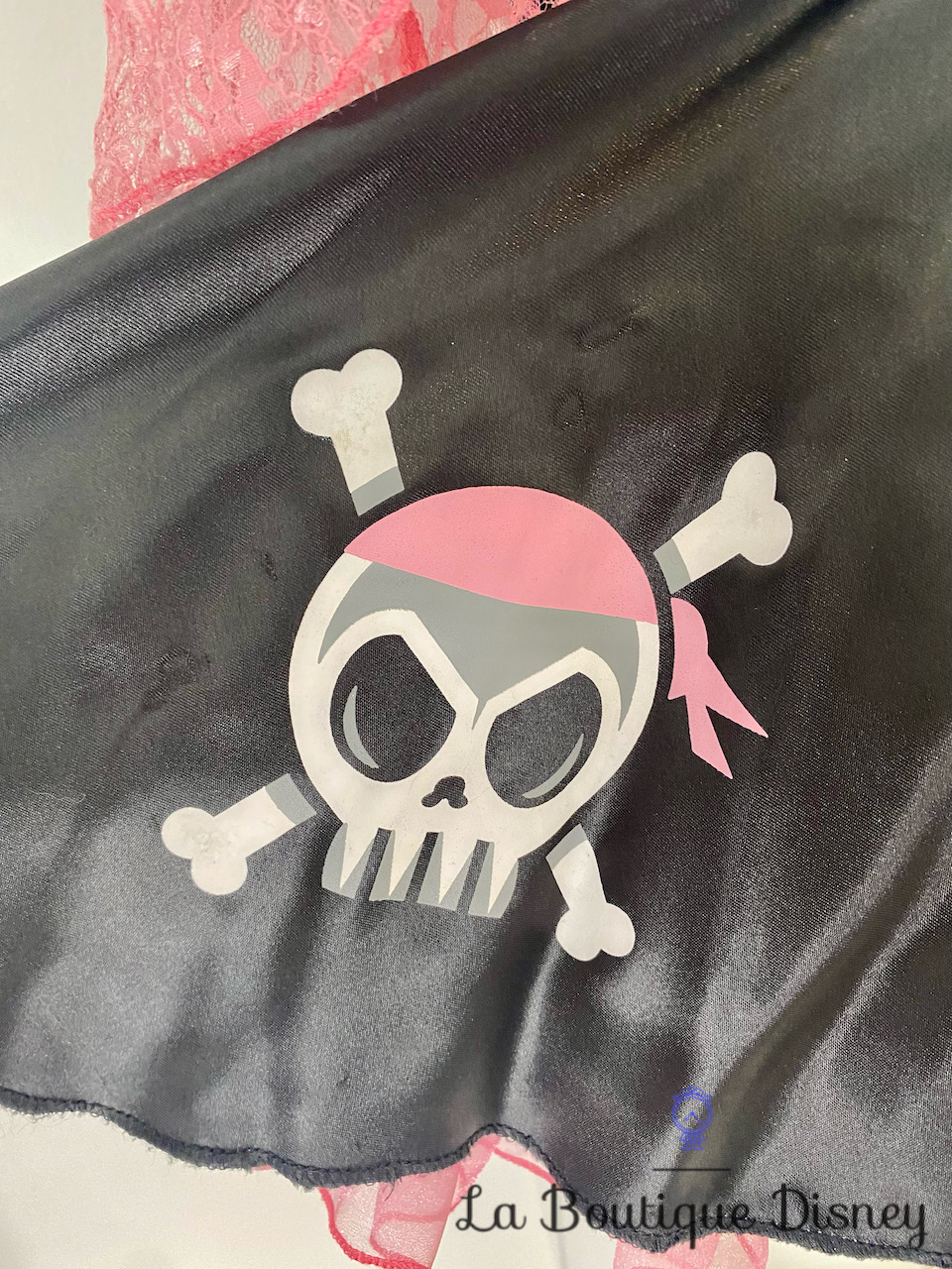 Patch Drapeau Pirate Brodé - Crâne & Épées - Velcro 80x50mm - Pour Sacs, Vêtements, Cosplay
