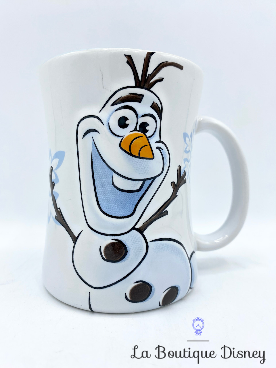 Tasse Olaf Portrait La reine des neiges Disneyland Paris mug Disney bonhomme de neige blanc
