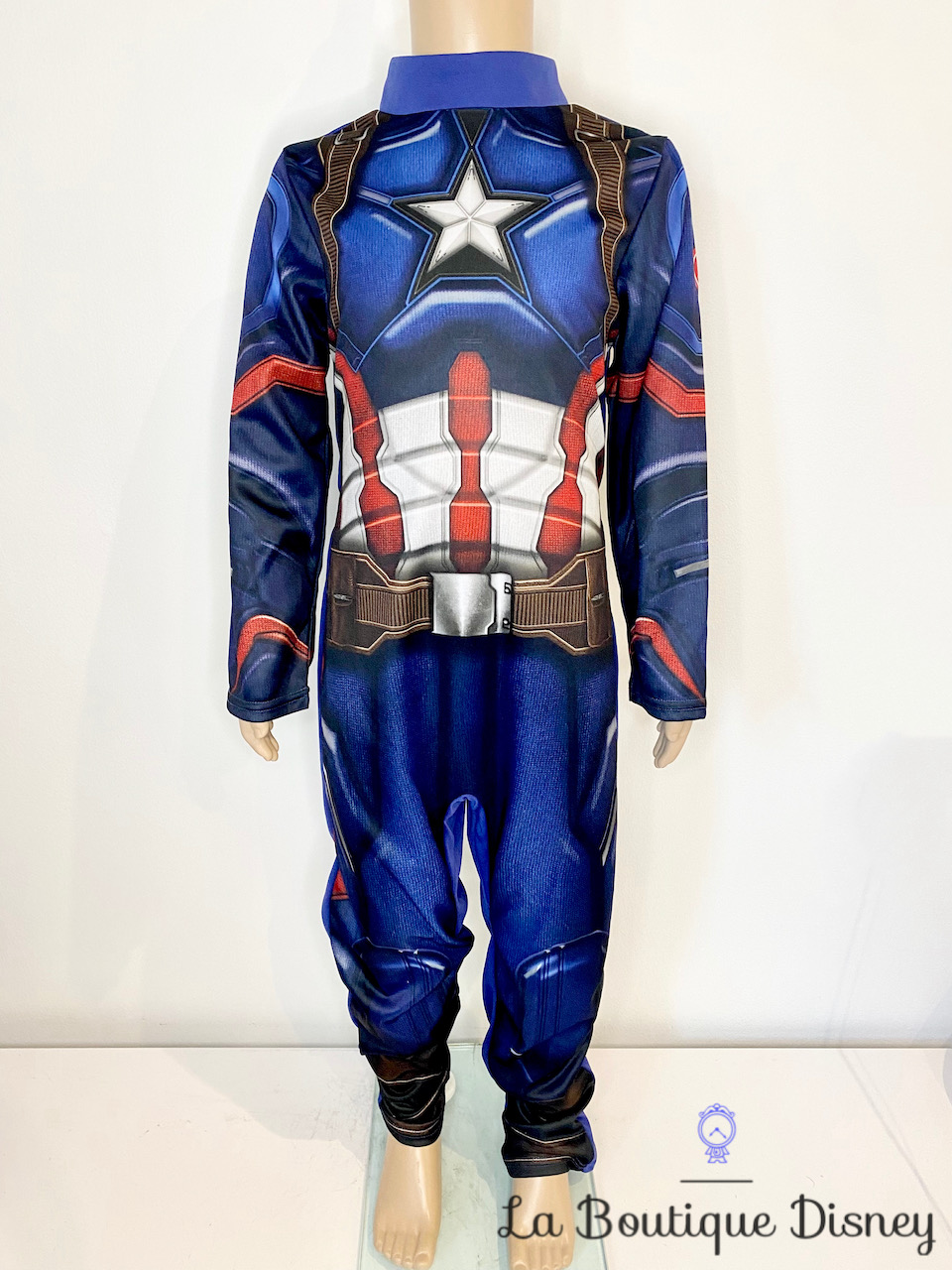 Déguisement Captain America Combinaison Marvel Civil War Disney Rubies  Costume taille 5-6 ans rouge bleu étoile - Déguisements/Taille 4 à 6 ans -  La Boutique Disney