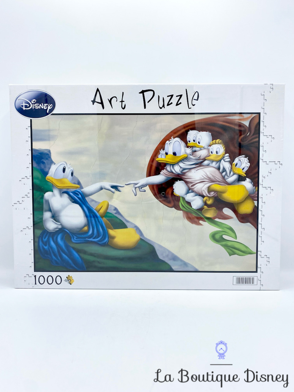 Puzzle 1000 Pièces The Creation of Donald Art Puzzle Disney Clementoni N°92116 tableau peinture