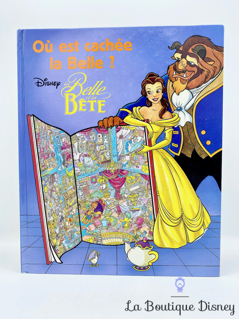 Livre Où est cachée la Belle ? La Belle et la Bête Disney France Loisirs 1998