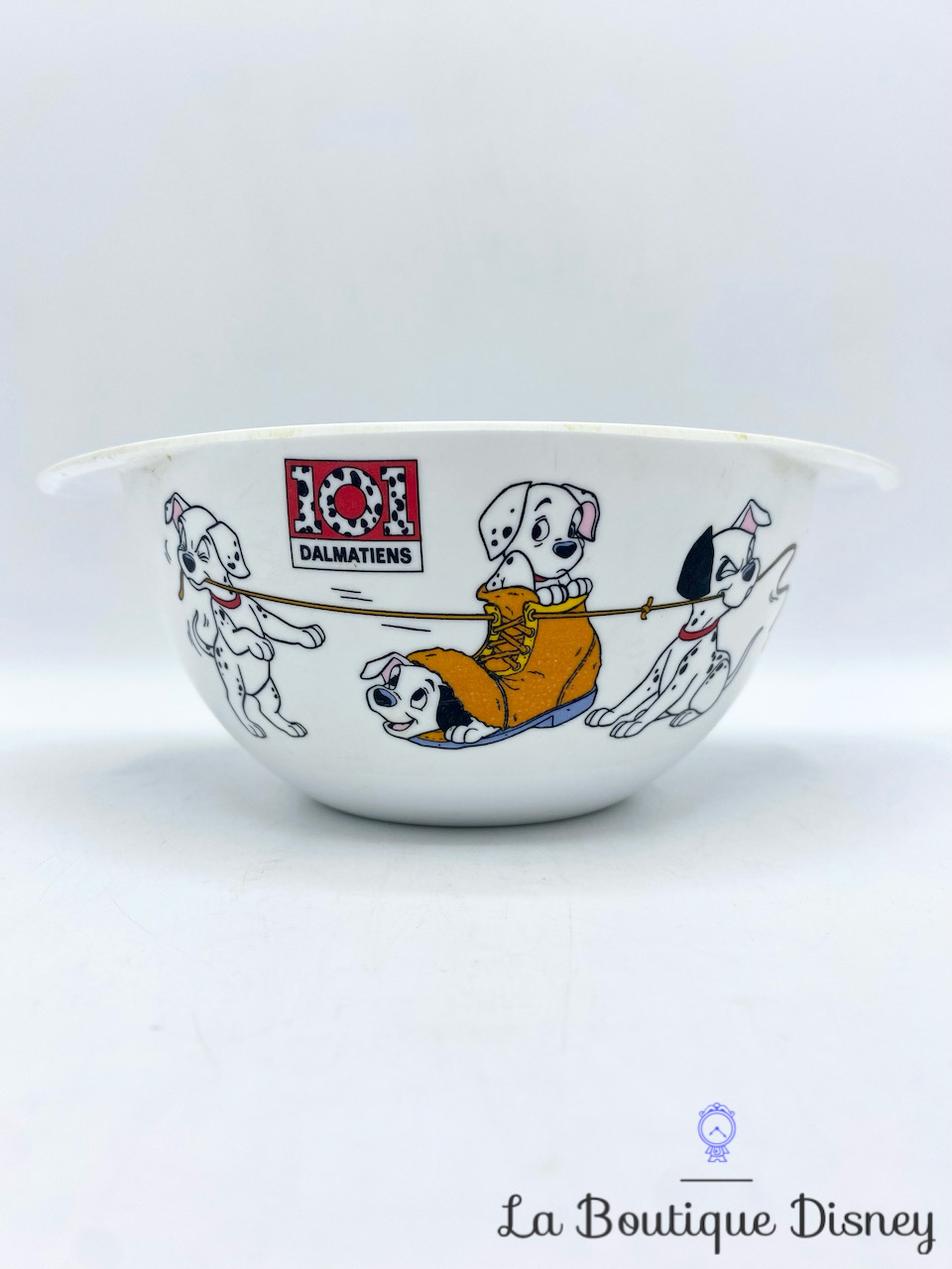 Bol Les 101 Dalmatiens Disney Plastorex vintage melamine plastique chiens