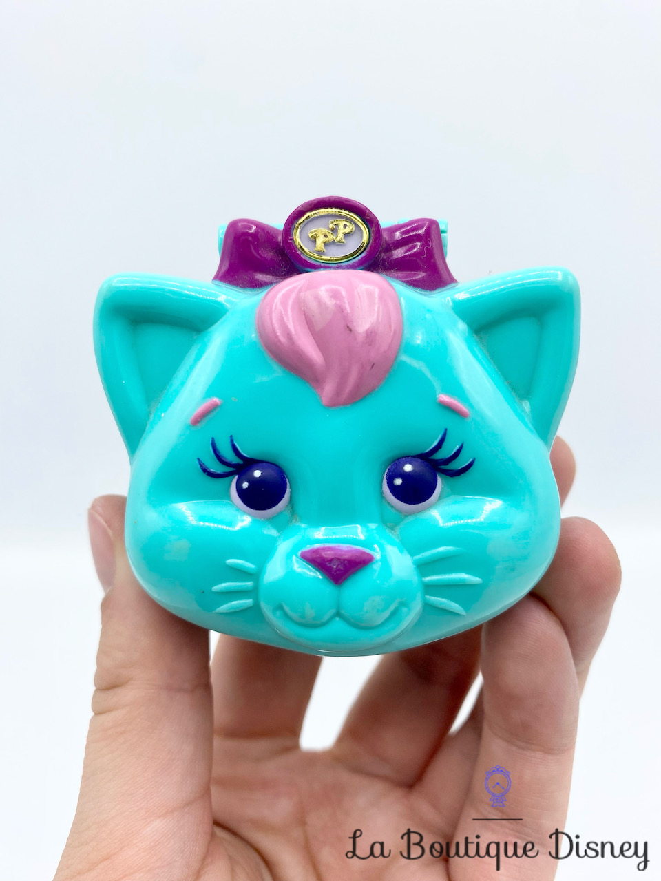 Polly Pocket Bluebird 1993 Cuddly Kitty Tête Chat personnage