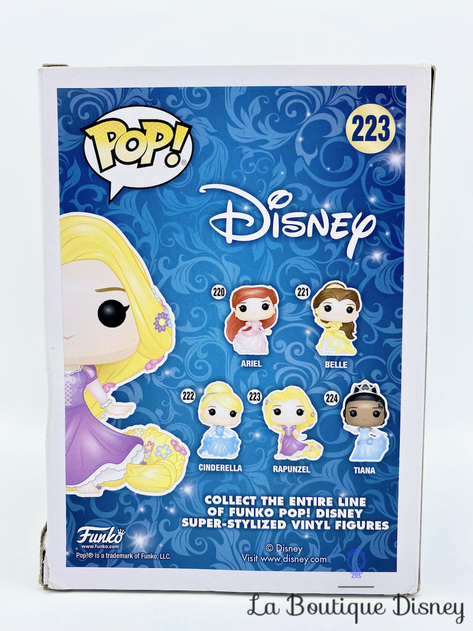 Figurine Funko POP 223 Raiponce Disney collection vinyl Rapunzel 2016 -  Figurines de collection/Figurines FUNKO - La Boutique Disney