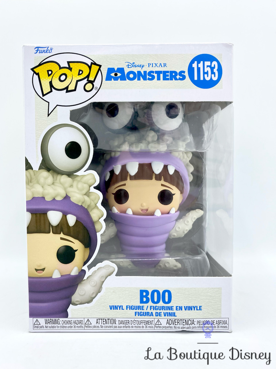 Figurine Funko POP 1153 Boo Monstres & Cie Disney Pixar Bouh Monsters collection vinyle 2021