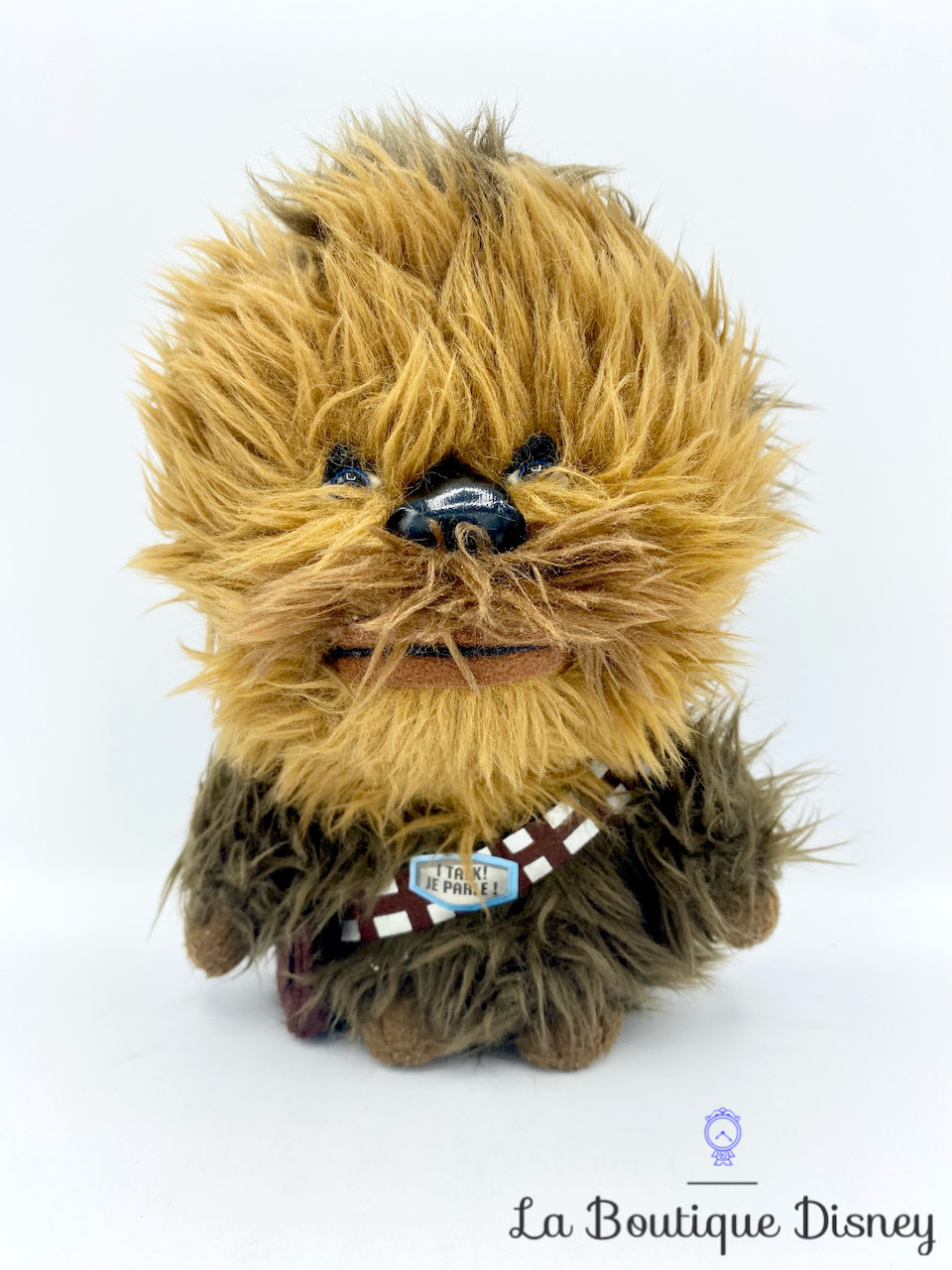 Peluche interactive Chewbacca Star Wars Disney 2012 Wookie marron sonore parlante 24 cm