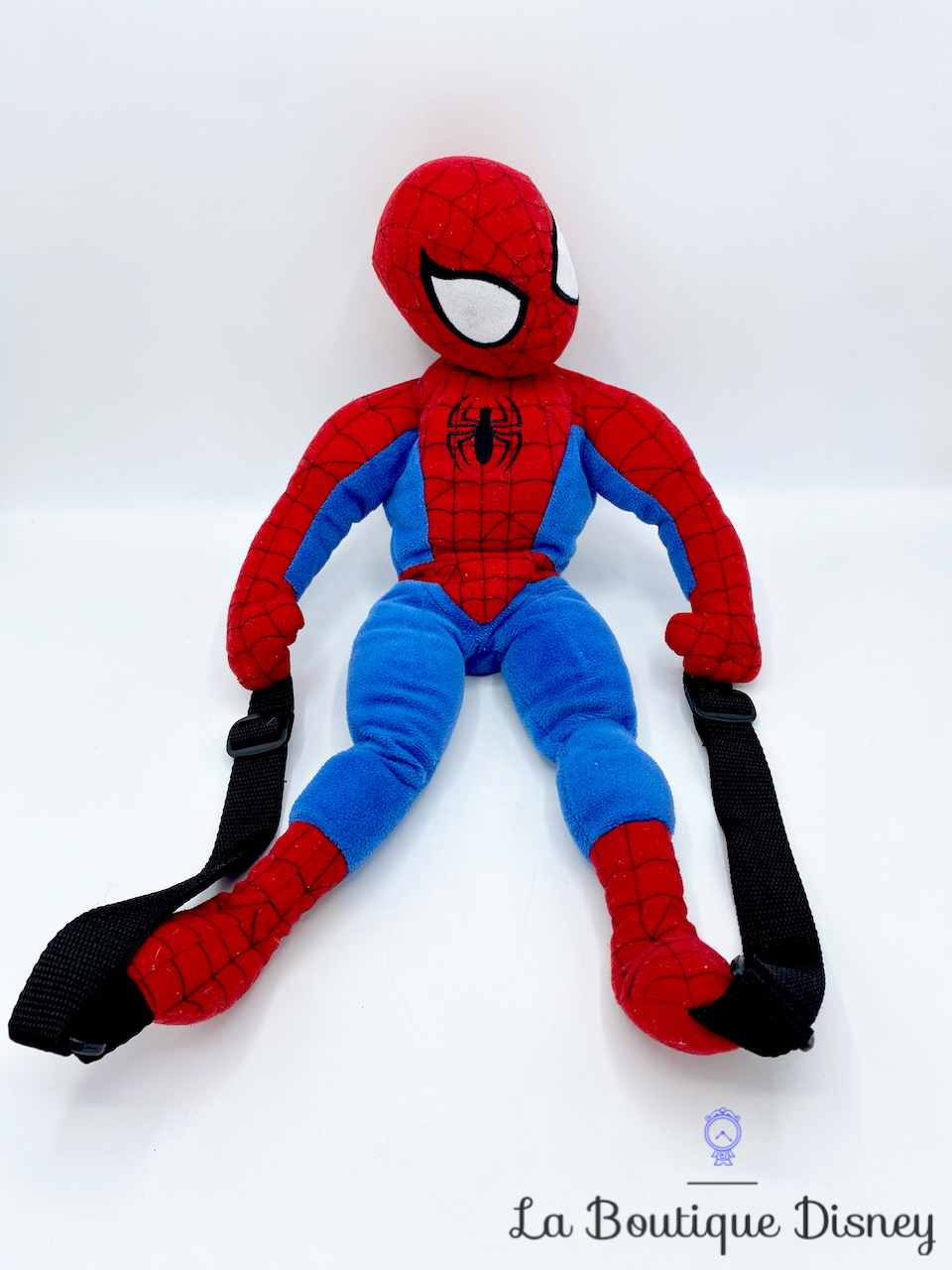 Sac à dos Spider Man Marvel H&M peluche homme araignée rouge bleu 49 cm