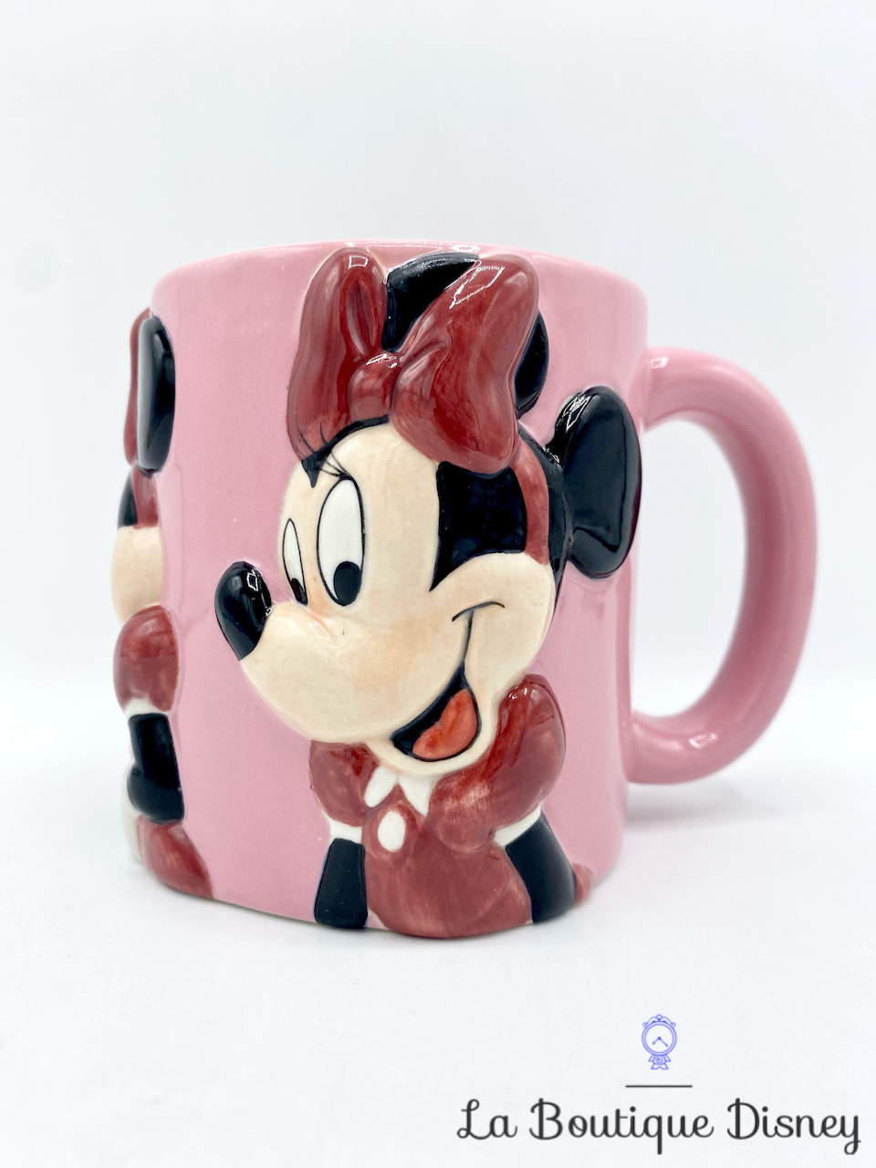 Tasse Minnie Mouse Disneyland Paris mug Disney rose relief 3D