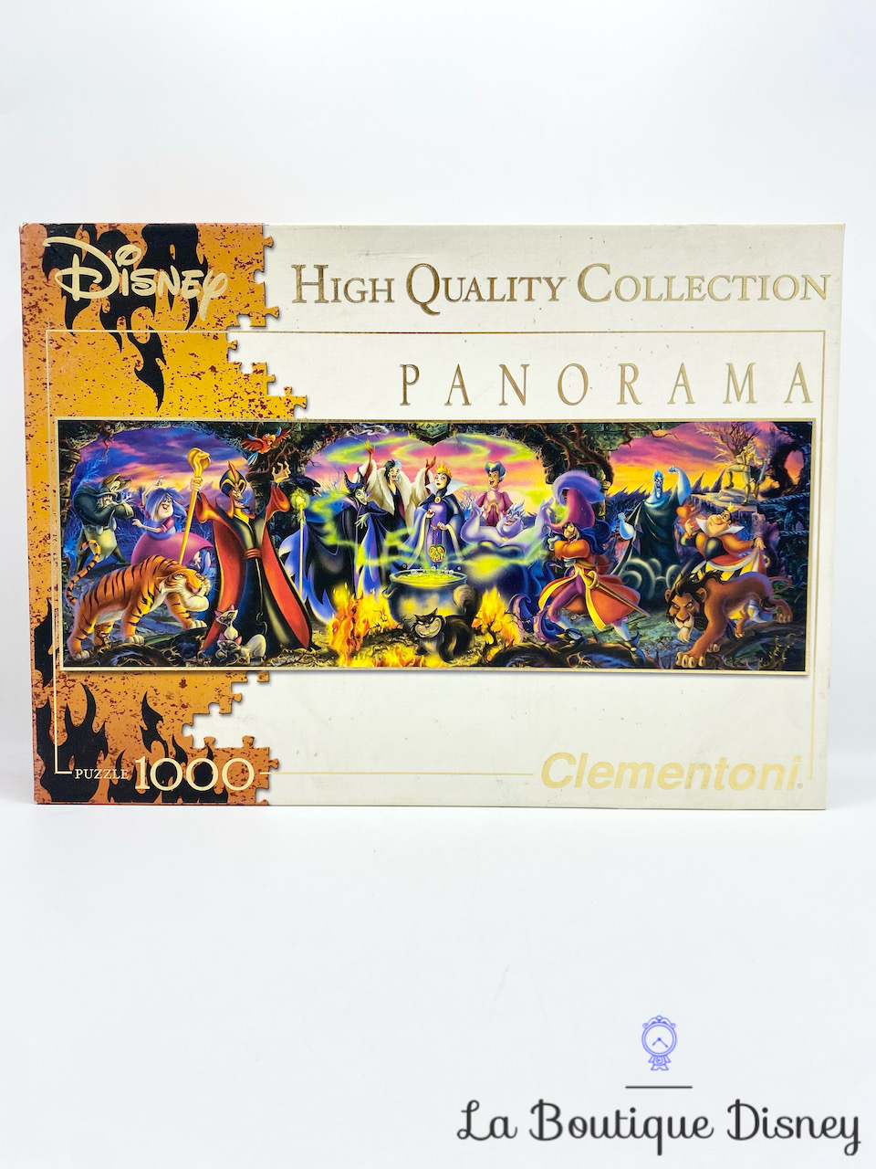 Puzzle Panorama 1000 Pièces Disney Villains Clementoni N°39088 High Quality Collection méchants