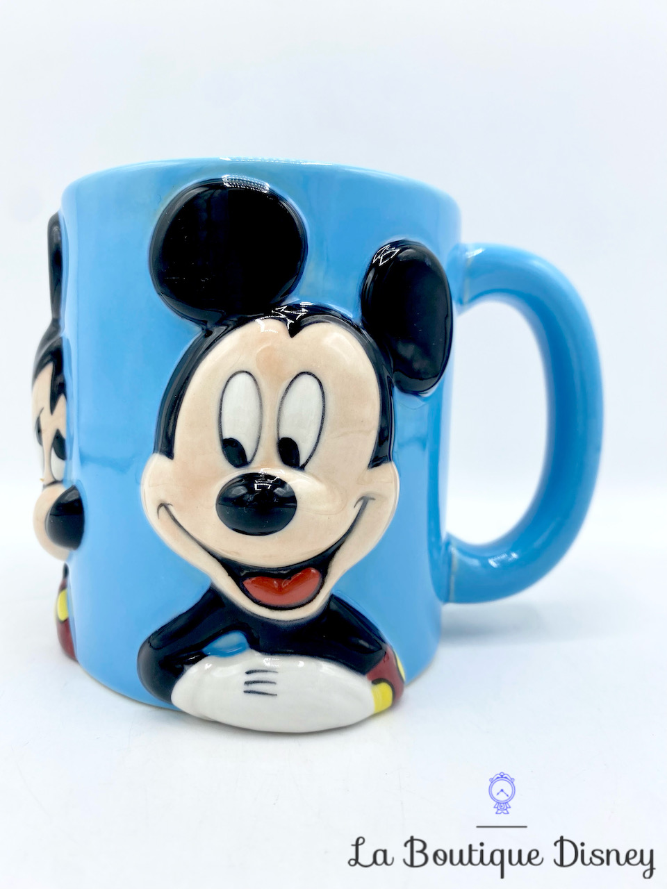 Tasse Mickey Mouse Disneyland Paris mug Disney bleu relief 3D