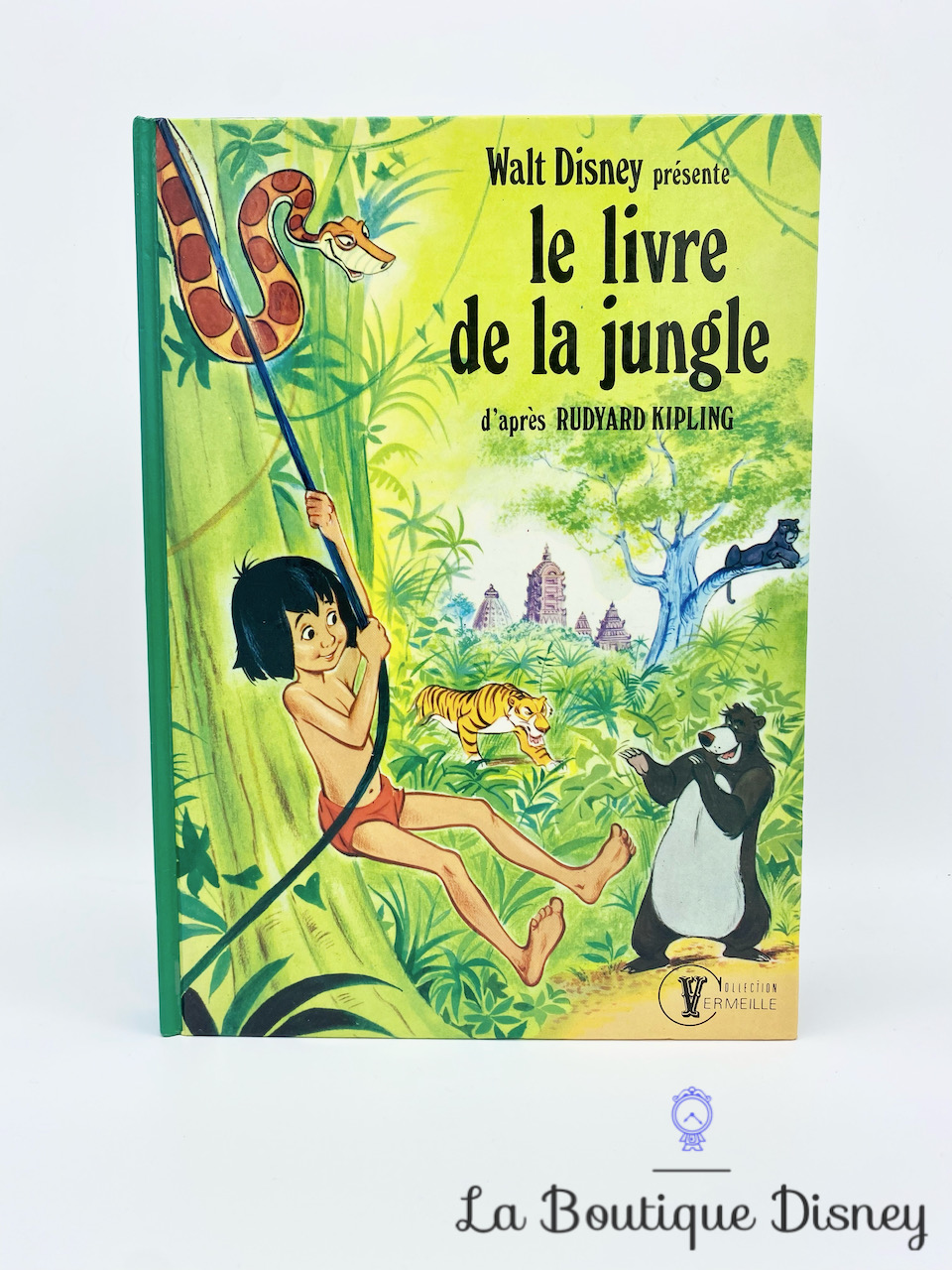 Livre Le livre de la jungle Collection Vermeille Disney Hachette vintage Mowgli Baloo Kaa Bagheera Shere Khan