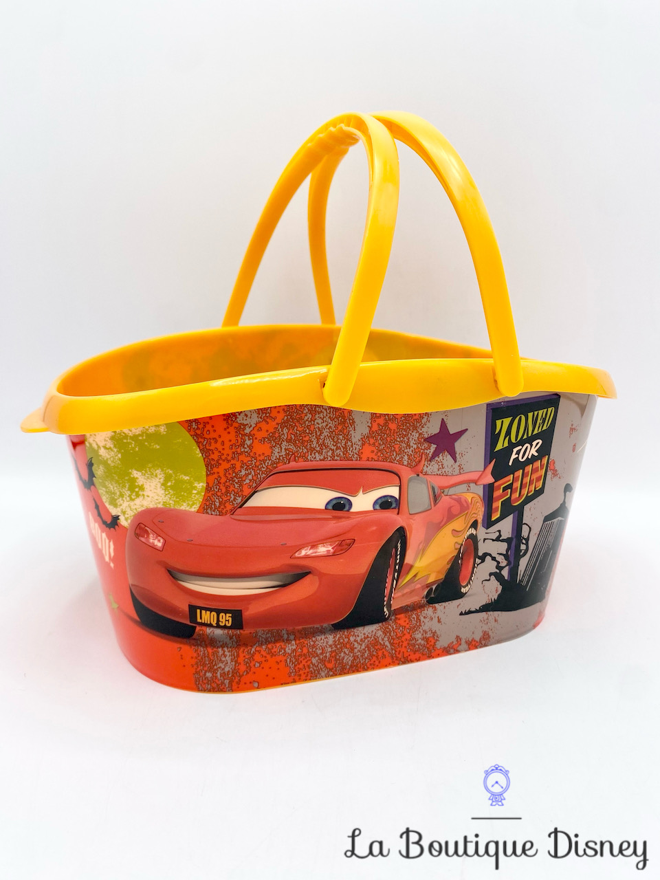 Panier plastique Cars Halloween Disney Pixar W&O Products orange vampire
