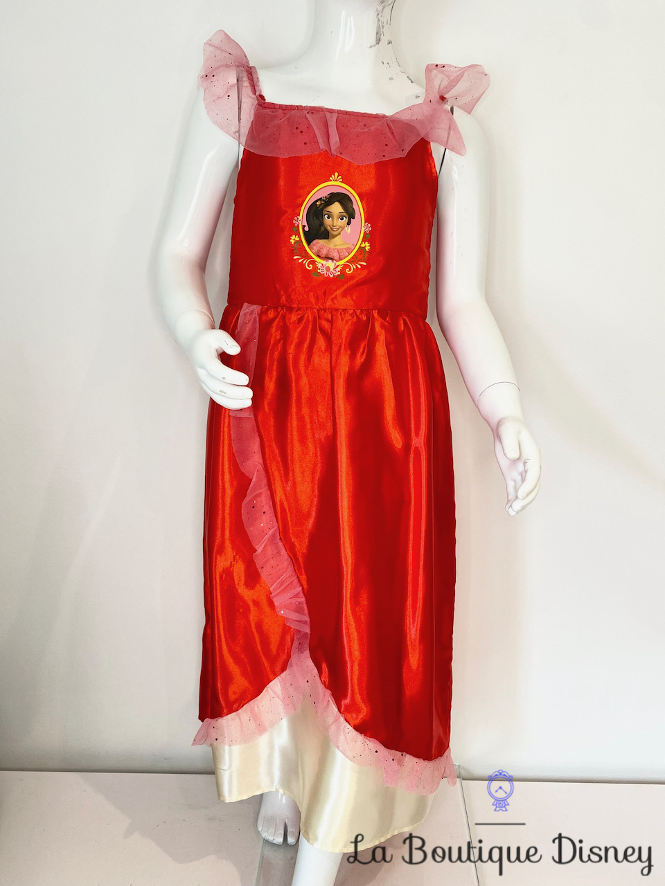 Déguisement Vaiana Moana Disney Rubies robe rouge collier - Déguisements/Taille  4 à 6 ans - La Boutique Disney