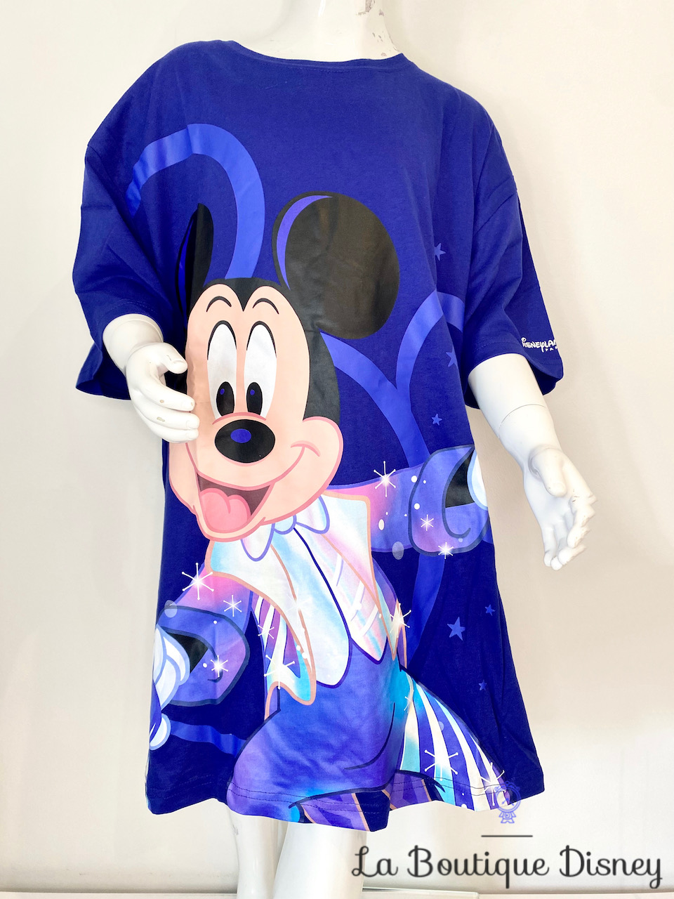 Tee shirt Mickey Mouse 30 ans Disneyland Paris 30 ème anniversaire Disney bleu
