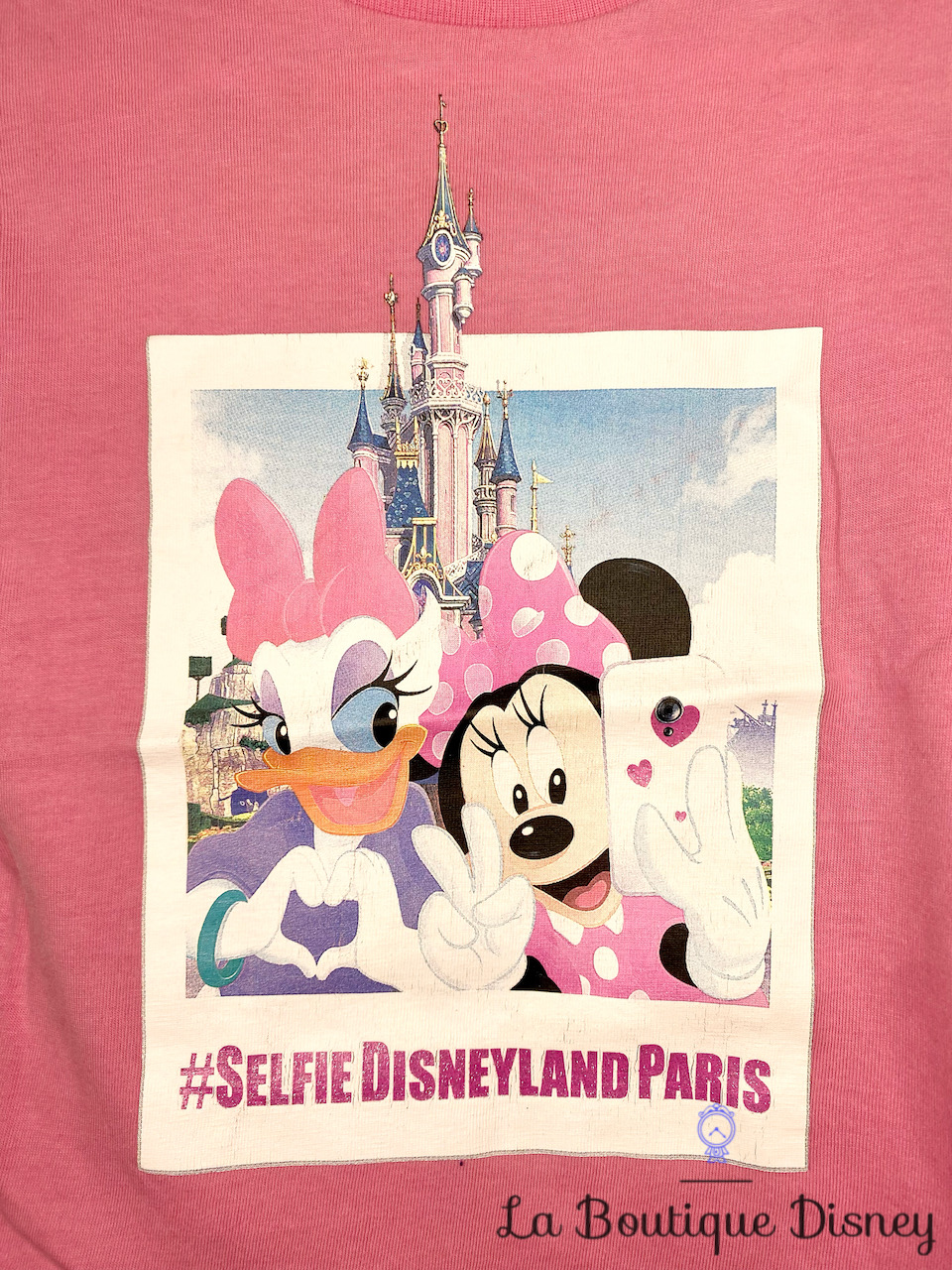 tee-shirt-minnie-daisy-chateau-selfie-disneyland-paris-disney-rose-4