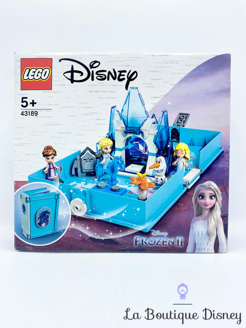 Jouet LEGO 43189 Les aventures d\'Elsa et Nokk dans un livre de contes Disney Frozen La reine des neiges