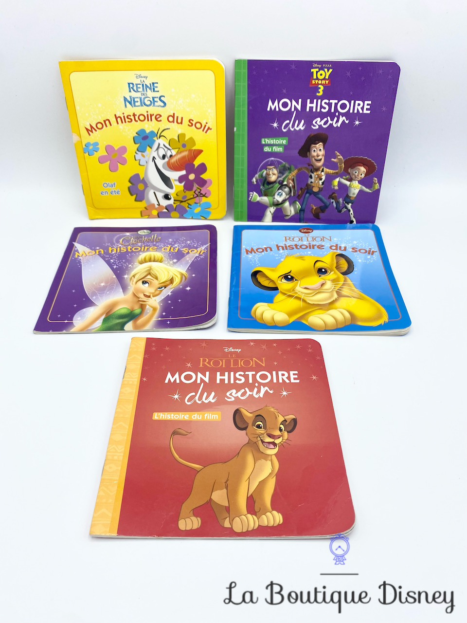 Livres Mon histoire du soir Disney Le roi lion Olaf La fée Clochette Toy  Story - Livres/Livres récents - La Boutique Disney