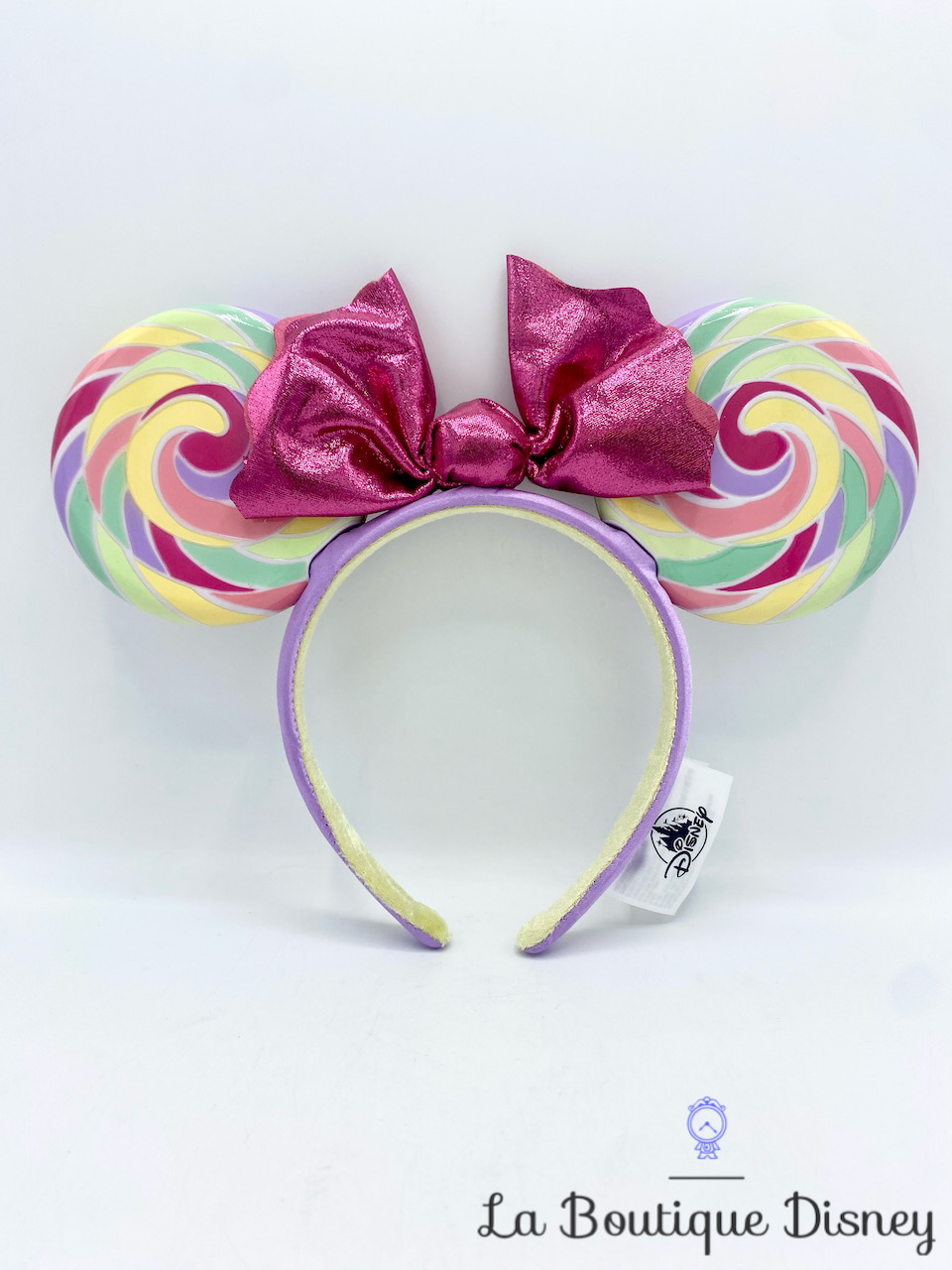 Serre tête Oreilles Minnie Mouse Sucette Bonbon Disney Parks Disneyland Ears Lollipops