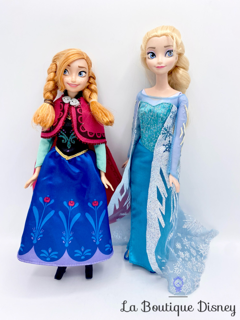 Poupées Anna Elsa La reine des neiges Disney Mattel Signature