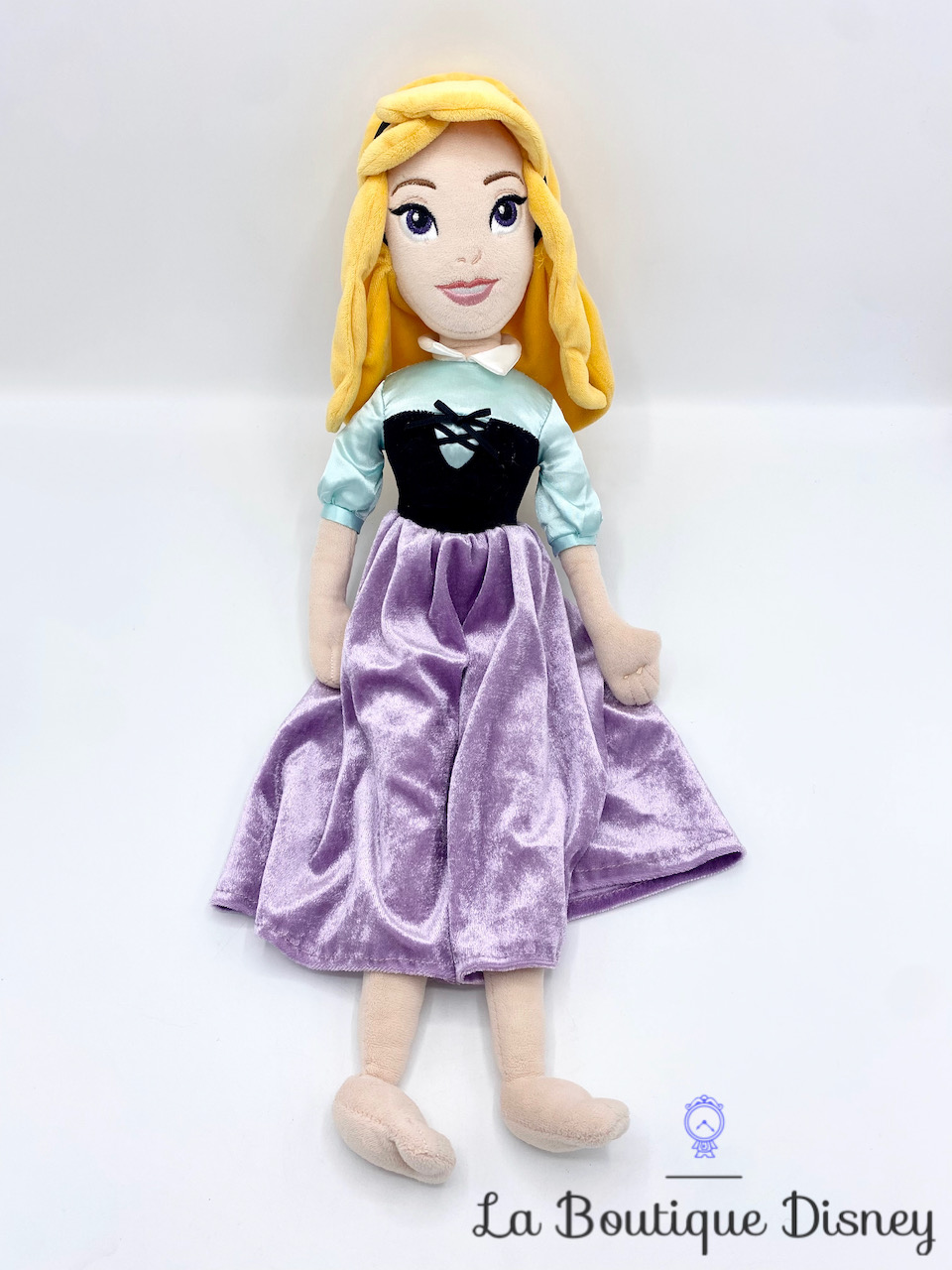 poupée-chiffon-aurore-la-belle-au-bois-dormant-disney-store-robe-violette-foret-peluche-7